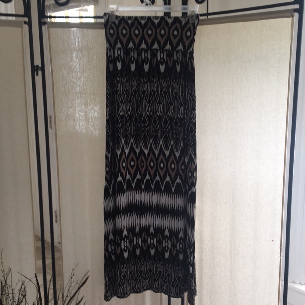 Tribal maxi dress sleeveless